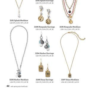 Cabi Harbor Necklace #2193 and earrings #2194